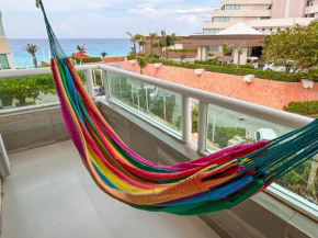 Condo with balcony Ocean & Lagoon View, Brisas Cancun Hotel Zone, by Beach & Ocean Apartments